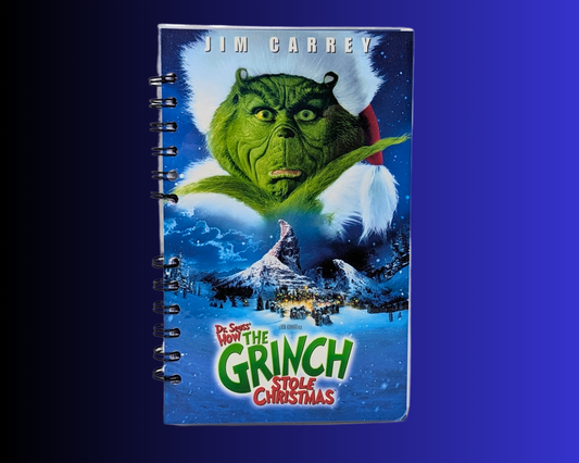 Comment le Grinch a volé le carnet de notes VHS du film de Noël