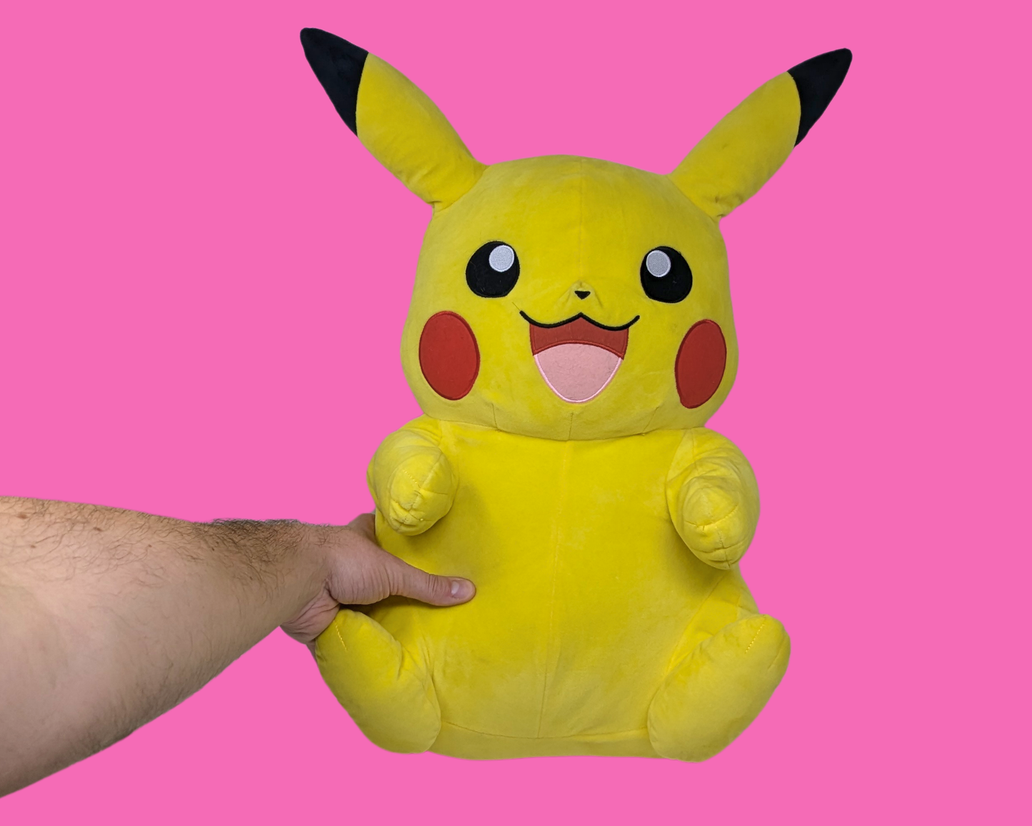 Peluche géante officielle Pokémon Pikachu vintage des années 1990