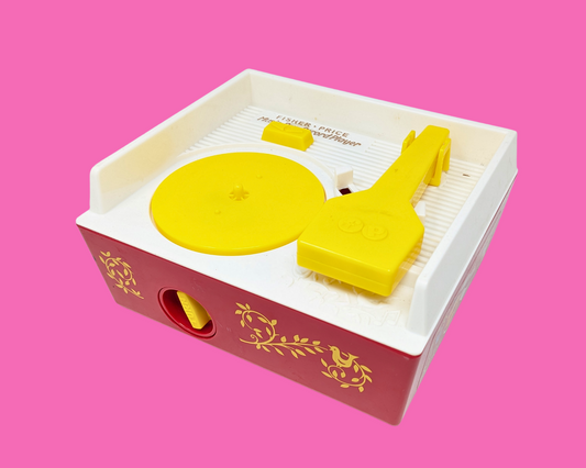 Tourne-disque Fisher Price vintage des années 1980