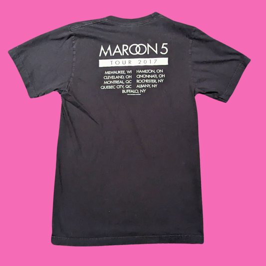 Maroon 5 Tour 2017 T-Shirt Size S