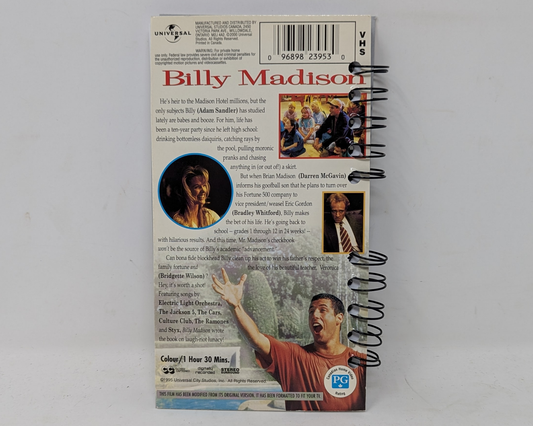 Carnet de cinéma VHS Billy Madison