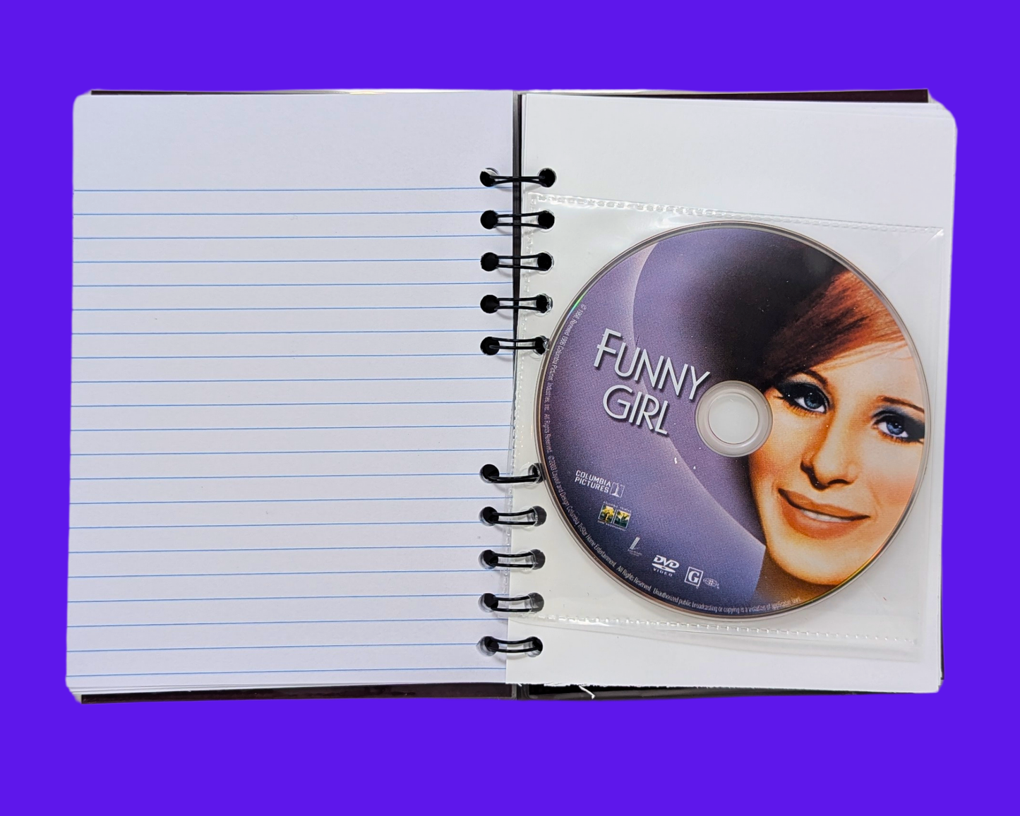 Funny Girl DVD Movie Notebook