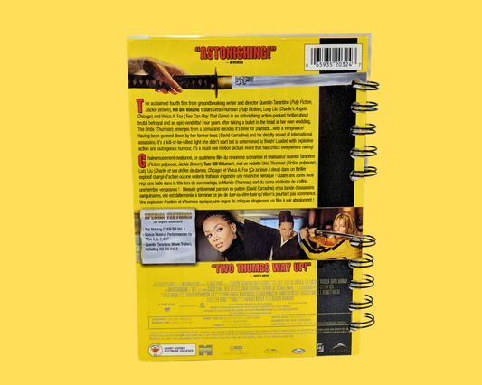Carnet de notes du film DVD Kill Bill