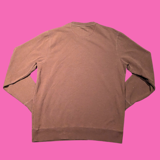 Eddie Bauer Brown Crewneck Size M