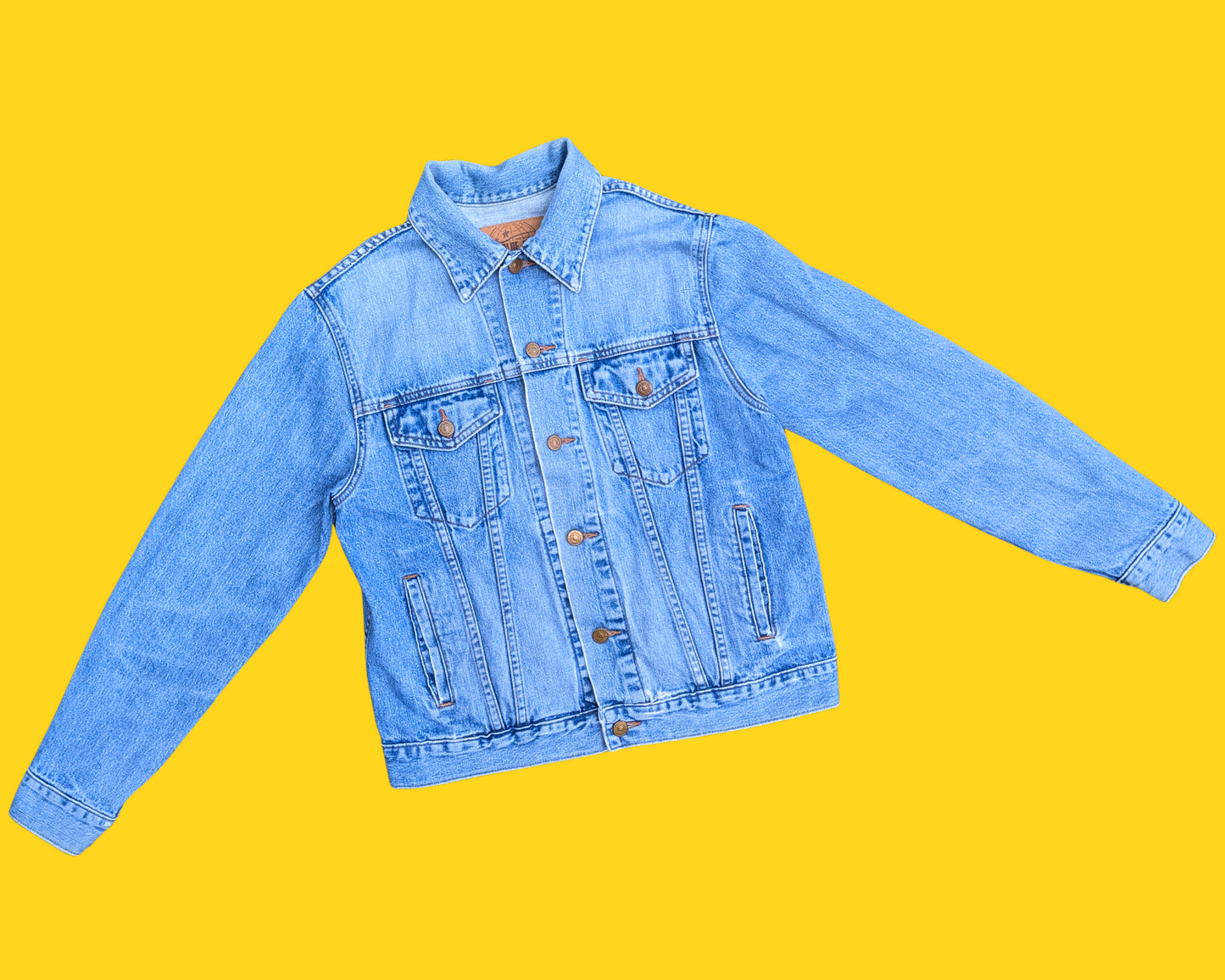 Handmade, Upcycled Snoop Dogg Denim Jacket Size XS