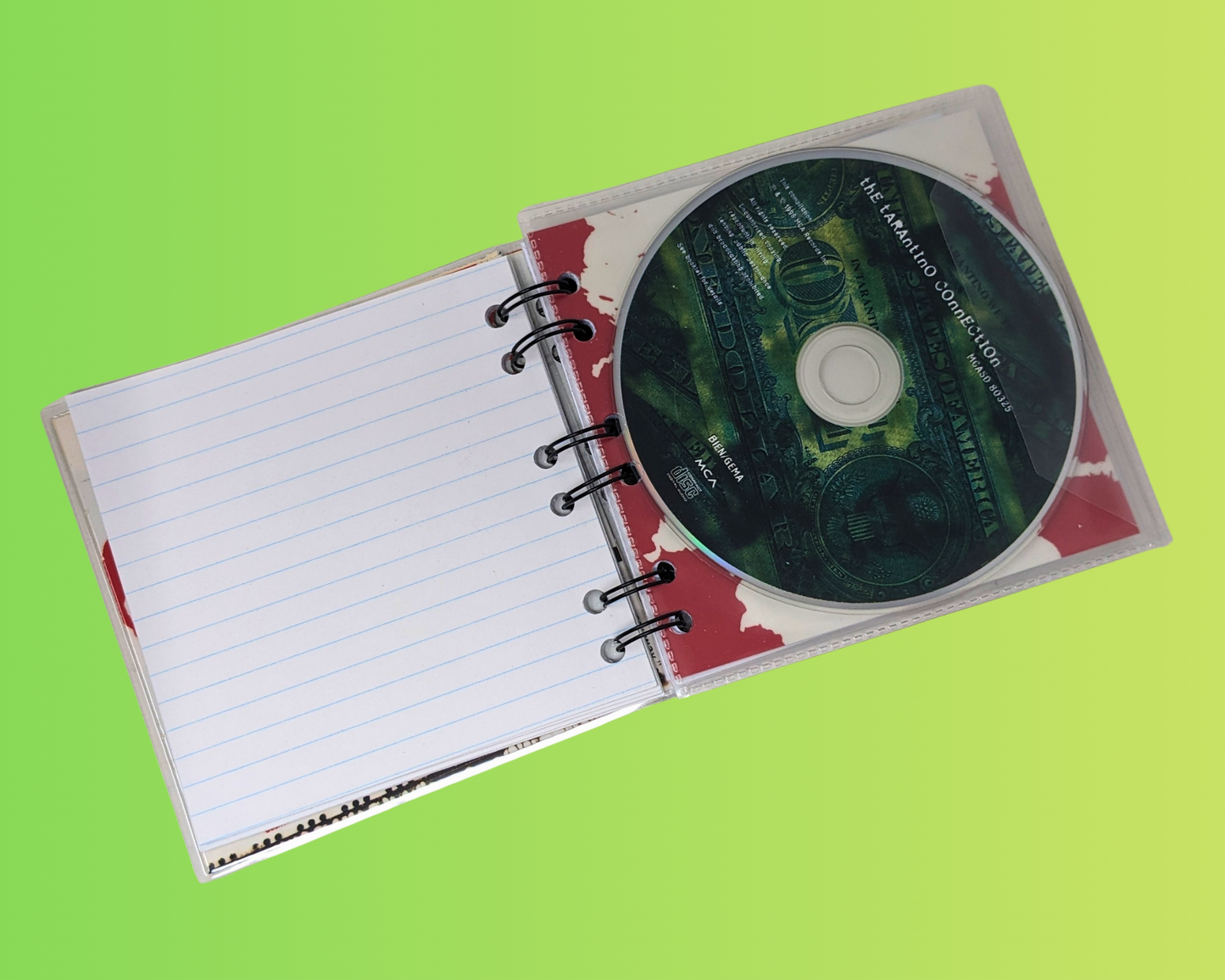 The Tarantino Connection CD Notebook