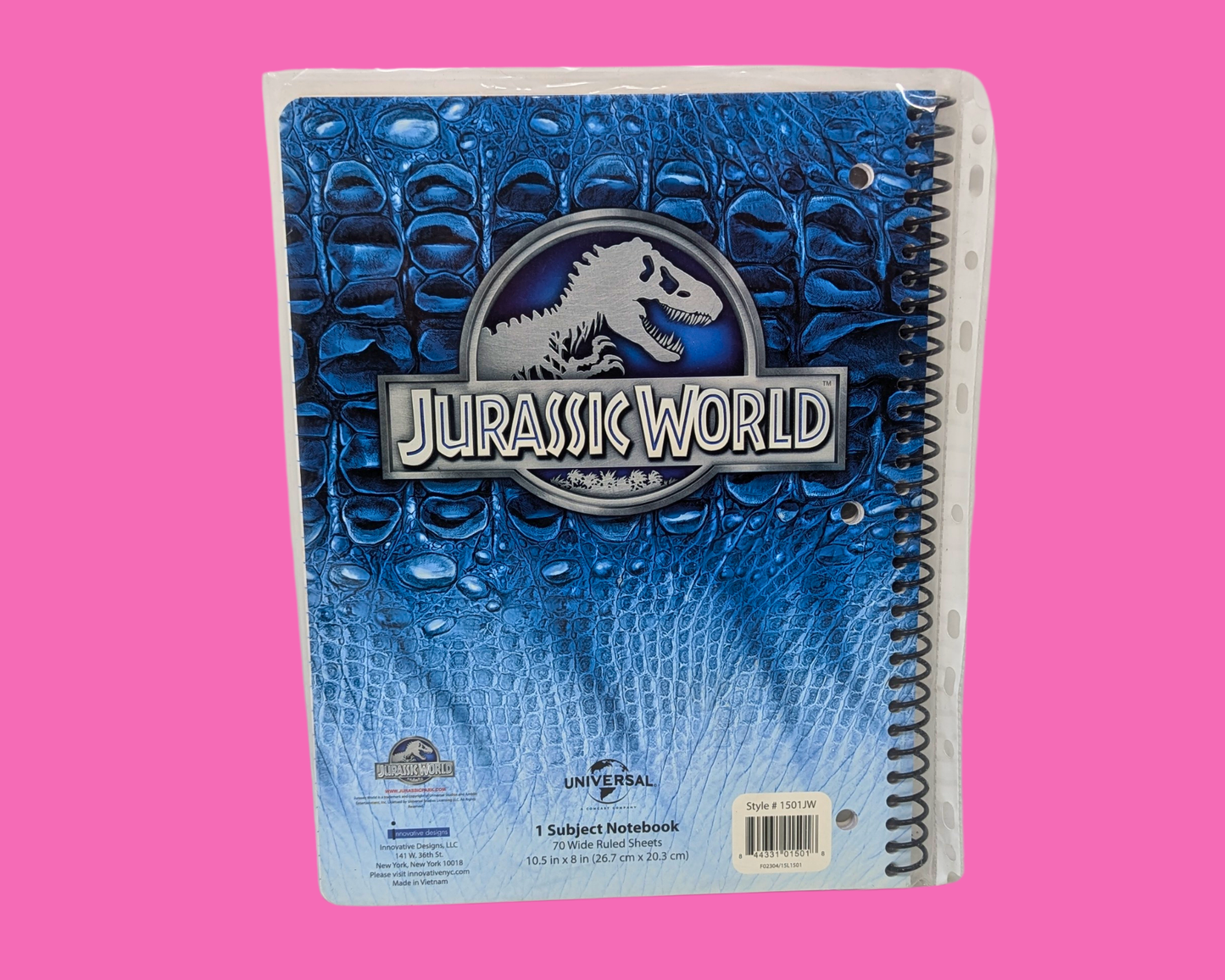 Carnet de notes Jurassic World