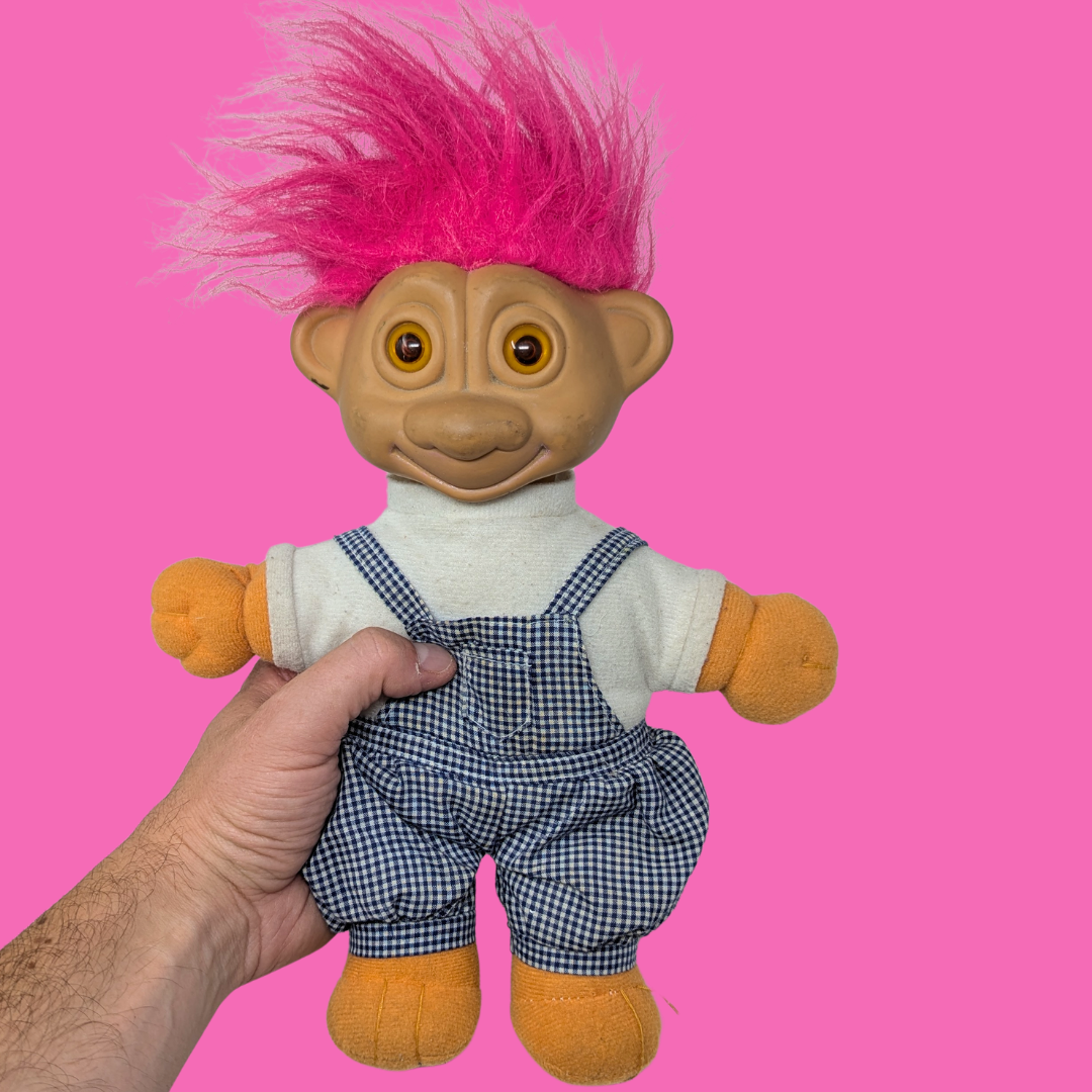 Vintage 1992 Troll Doll, Working Condition (His Eyes Light Up)