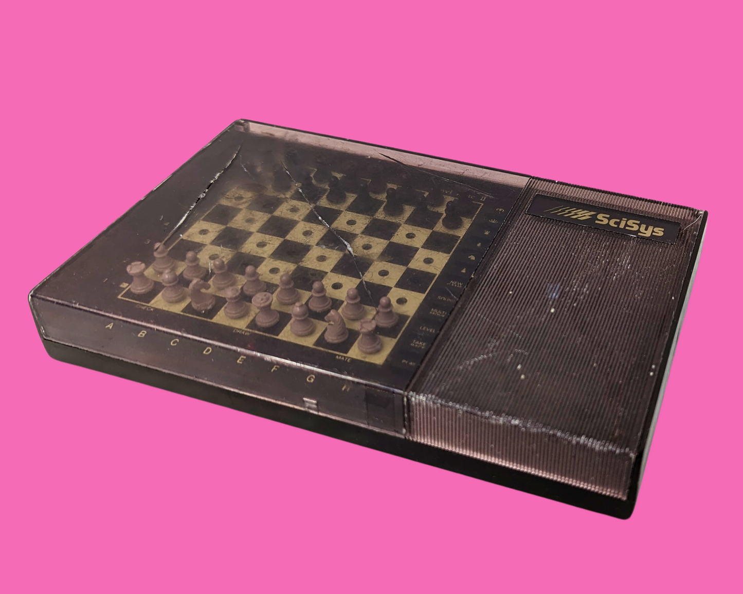 Vintage 1980's Chest Electronic Functional Board Game