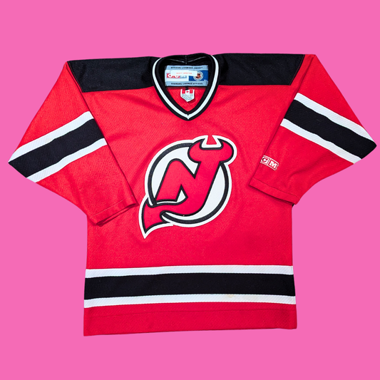 Maillot vintage CCM New Jersey Devils L/XL enfant