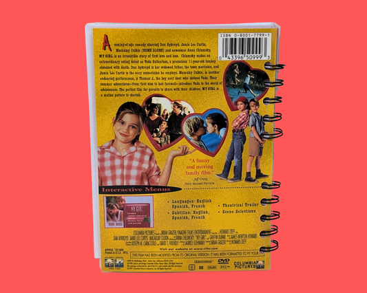 My Girl DVD Movie Notebook