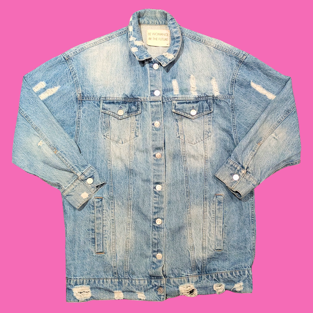 Breaking Bad Upcycled Denim Jacket Size M