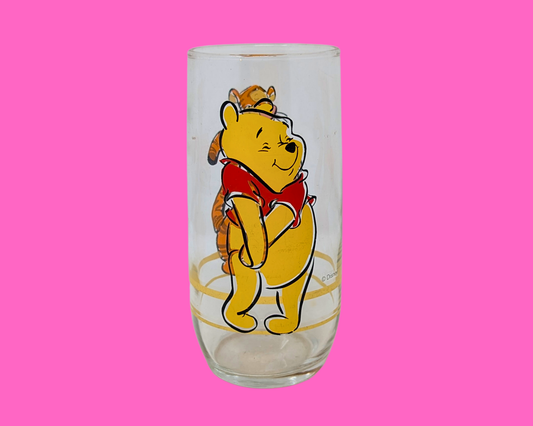 Verre à collectionner Winnie l'ourson et Tigrou de Walt Disney Y2K