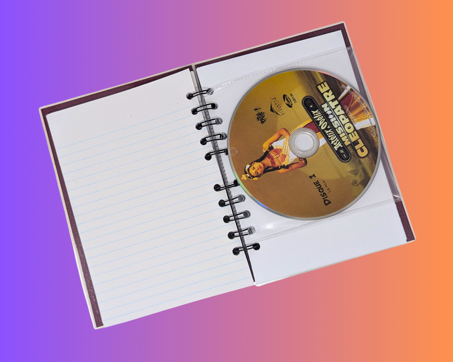 Astérix et Obélix Mission Cléopatre DVD Film Carnet