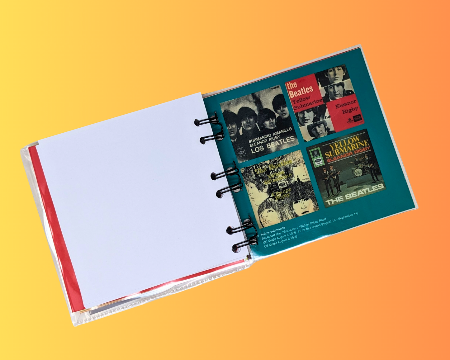 The Beatles 1 CD Notebook
