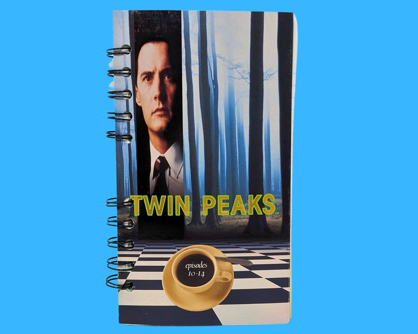 Twin Peaks Episodes 10-14 VHS Movie Notebook