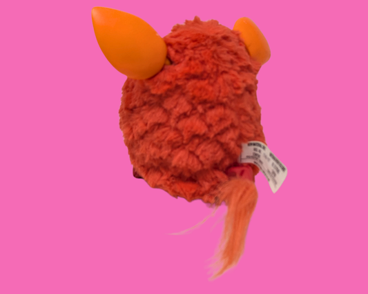 Y2K Orange Furby Toy, Functional