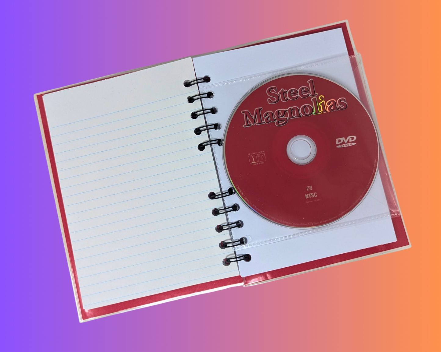 Steel Magnolias DVD Movie Notebook