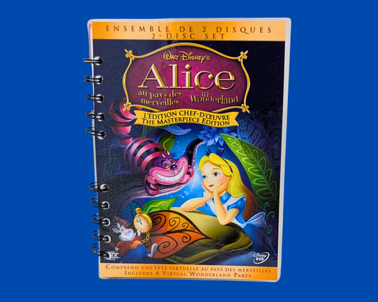 Carnet de notes du film DVD Alice au pays des merveilles