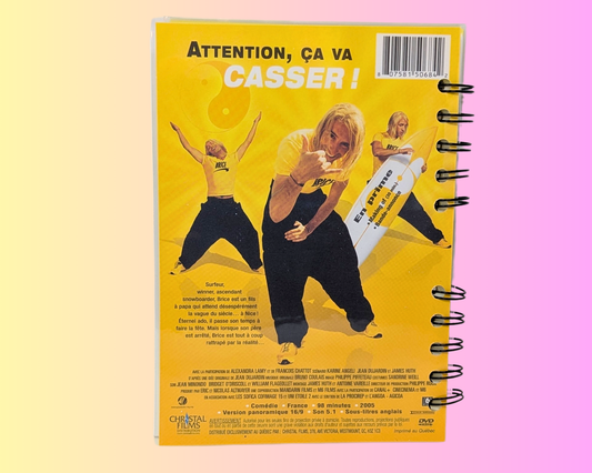 Carnet de notes du film DVD Brice de Nice