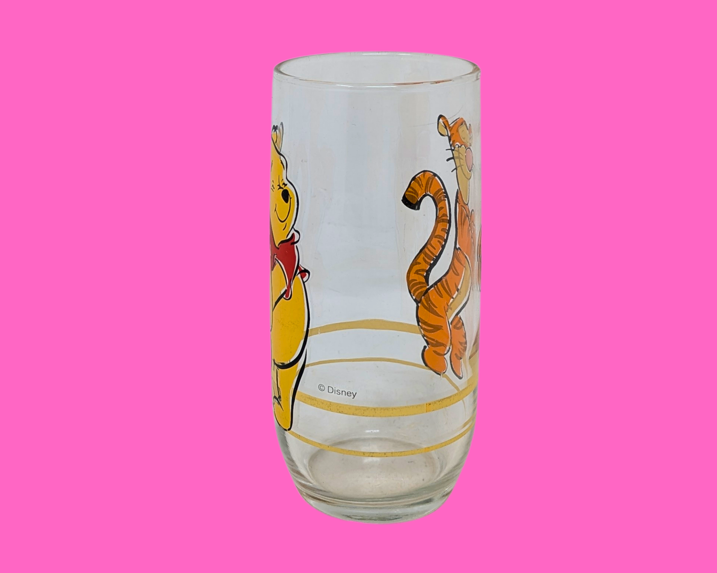 Verre à collectionner Winnie l'ourson et Tigrou de Walt Disney Y2K