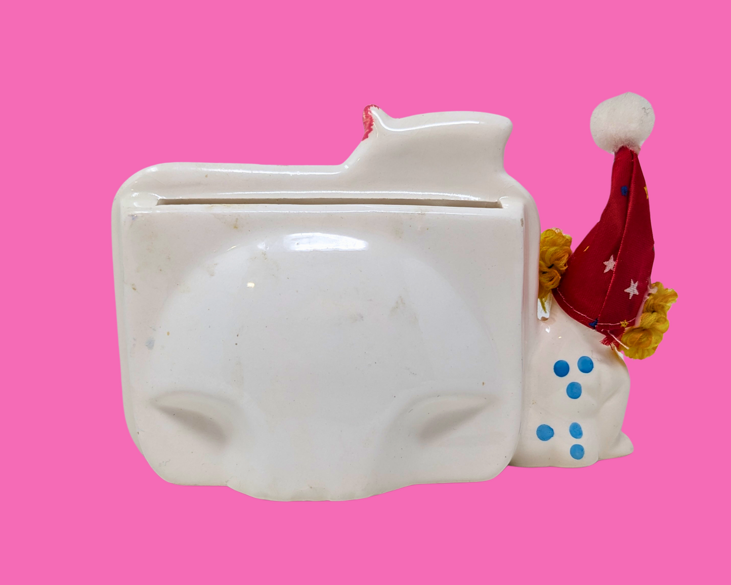 Cadre vintage petit clown des années 1990