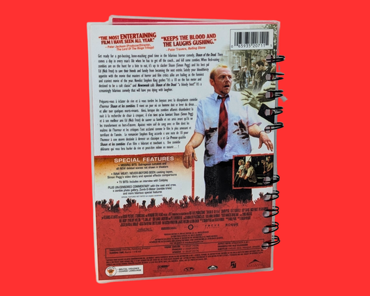 Shaun of the Dead DVD Movie Notebook