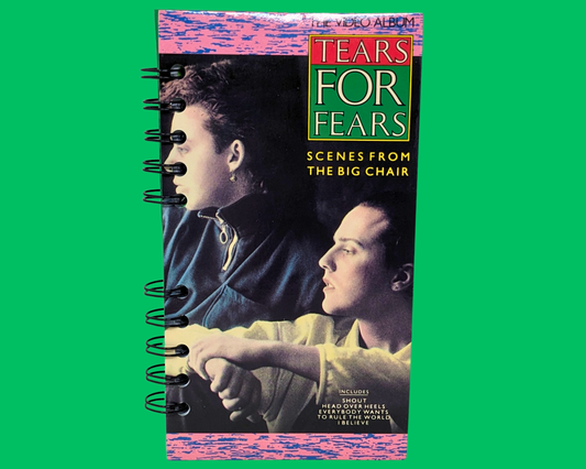 Tears for Fears Scènes du film Big Chair VHS Notebook