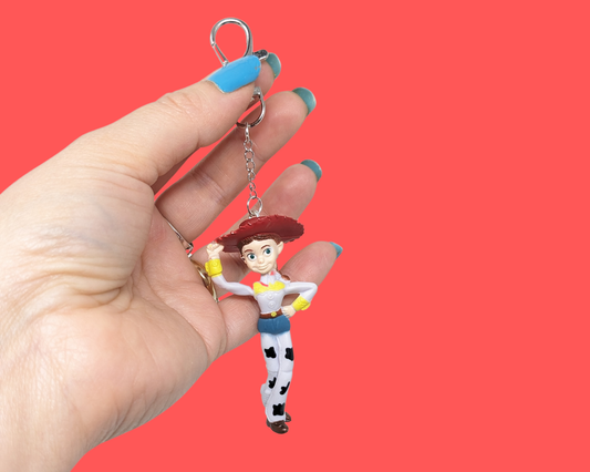 Porte-clés Toy Story Jessie fait main et recyclé