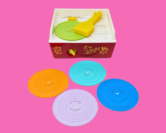 Tourne-disque Fisher Price vintage des années 1980