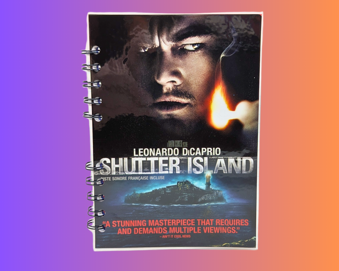 Carnet de notes du film DVD Shutter Island