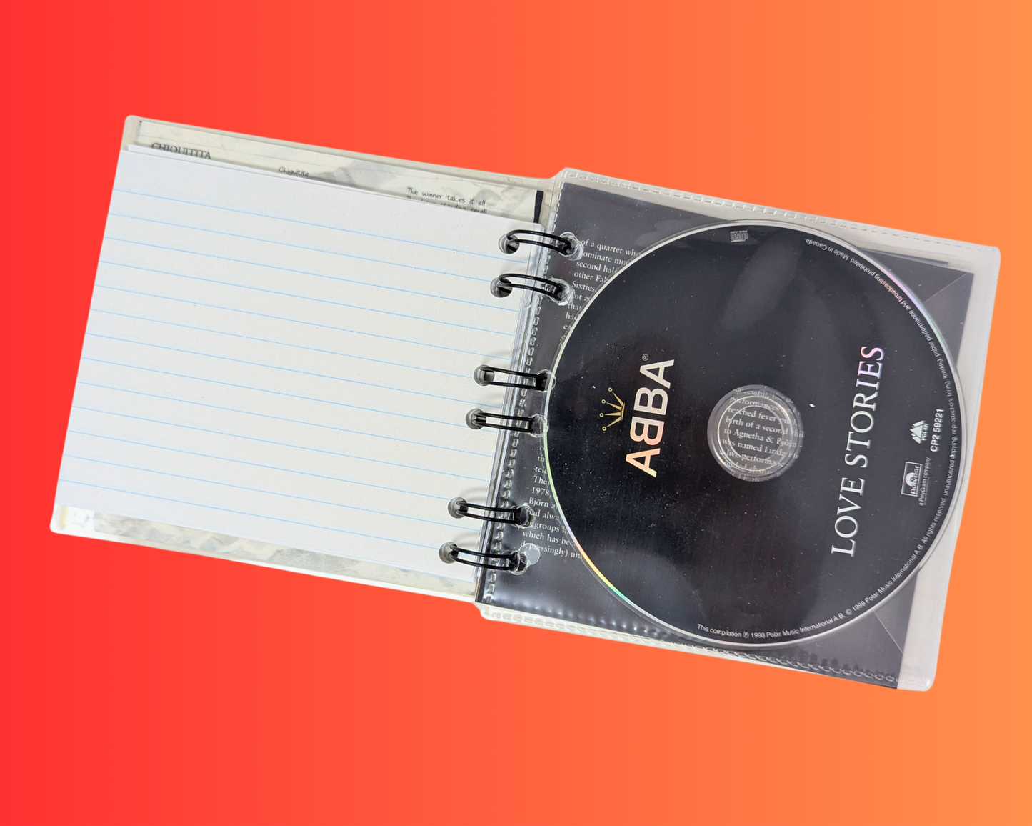 Abba, Love Story CD Notebook