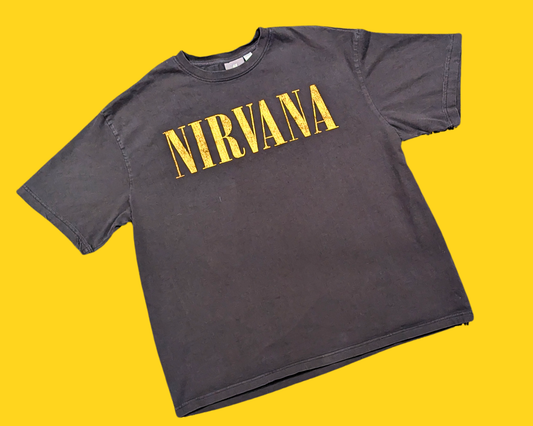 Y2K Nirvana, Lithium I'm So Happy T-Shirt Size XL