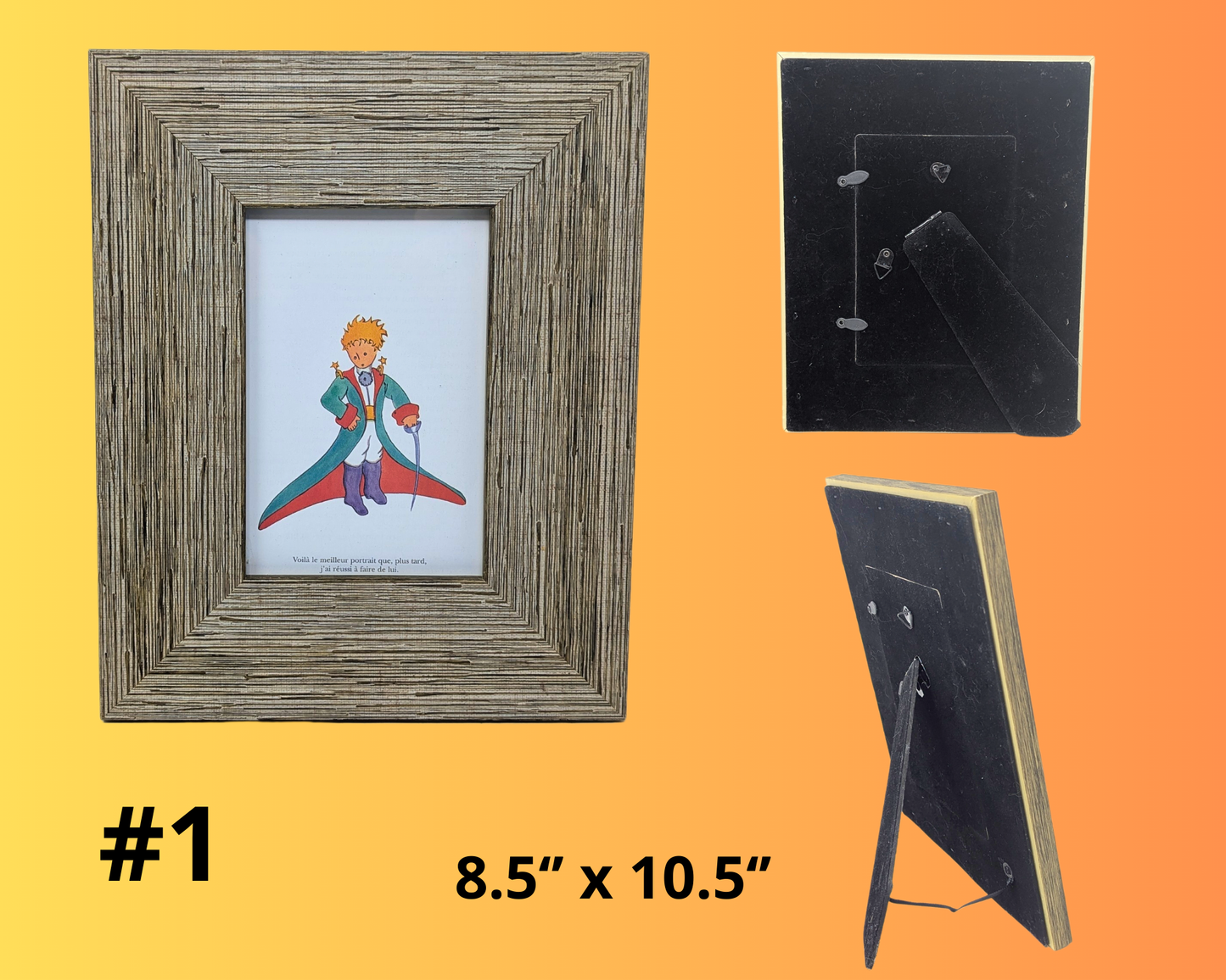 The Little Prince, Le Petit Prince Antoine de Saint-Exupéry, Decorative Frames and Notebooks