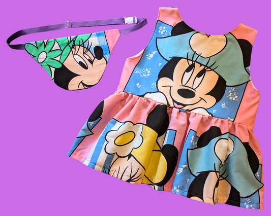 Fait à la main, robe t-shirt Pokemon drap de lit recyclé pour SML-XL