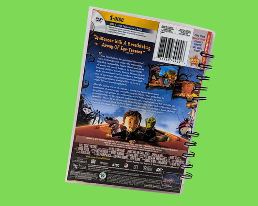 James and the Giant Peach DVD Movie Notebook