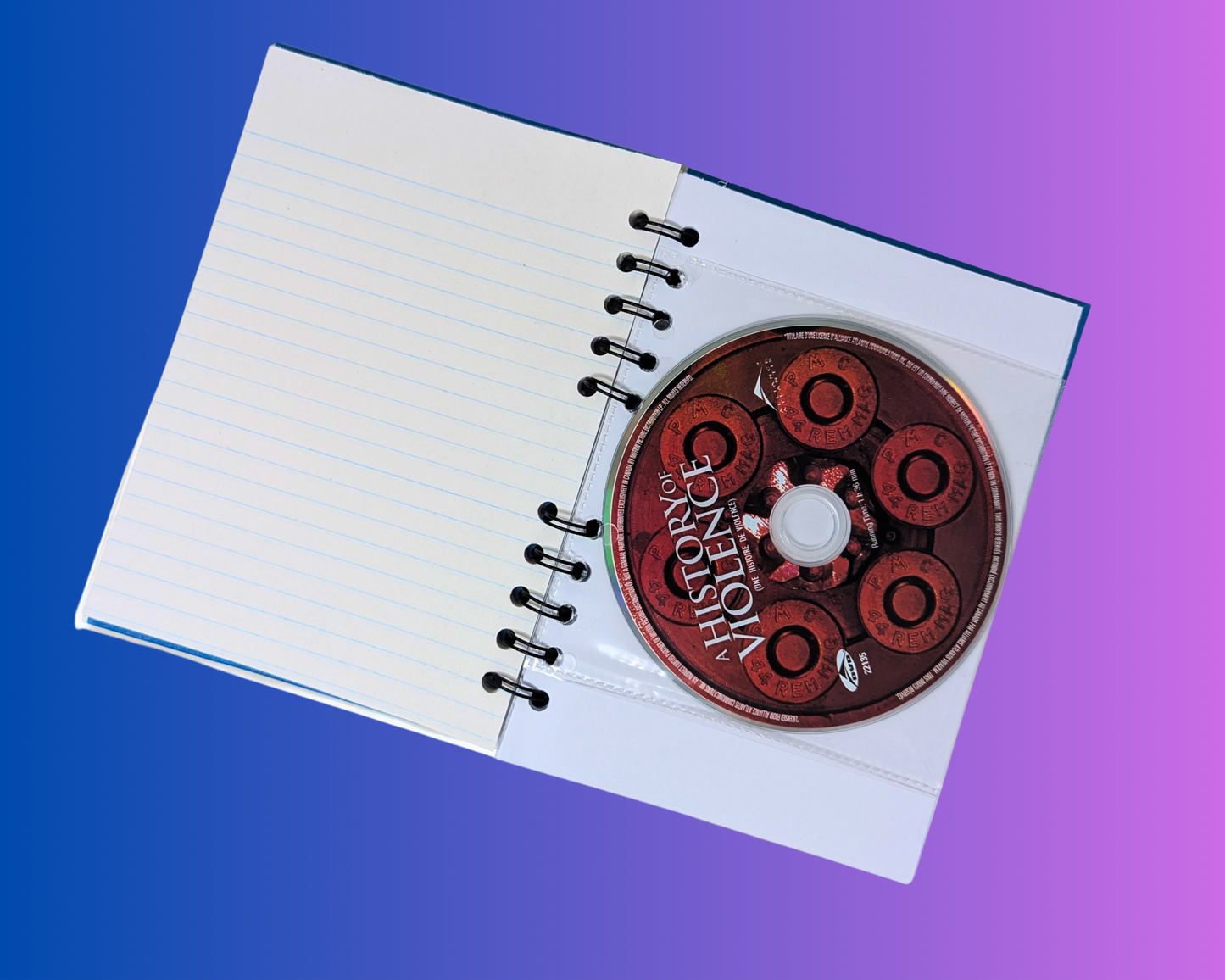 A History of Violence DVD Movie Notebook