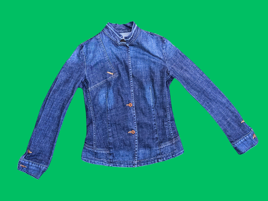 Veste TLC No Scrubs, fabriquée à la main et recyclée, taille M