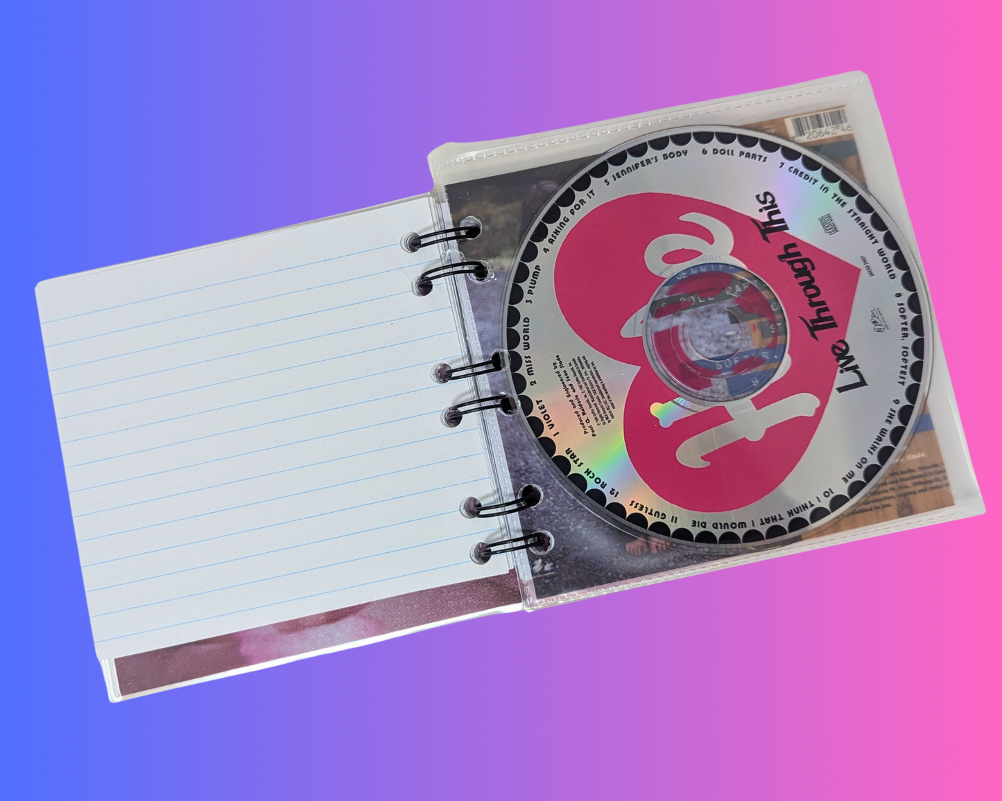 Hole, Live Through This CD Notebook