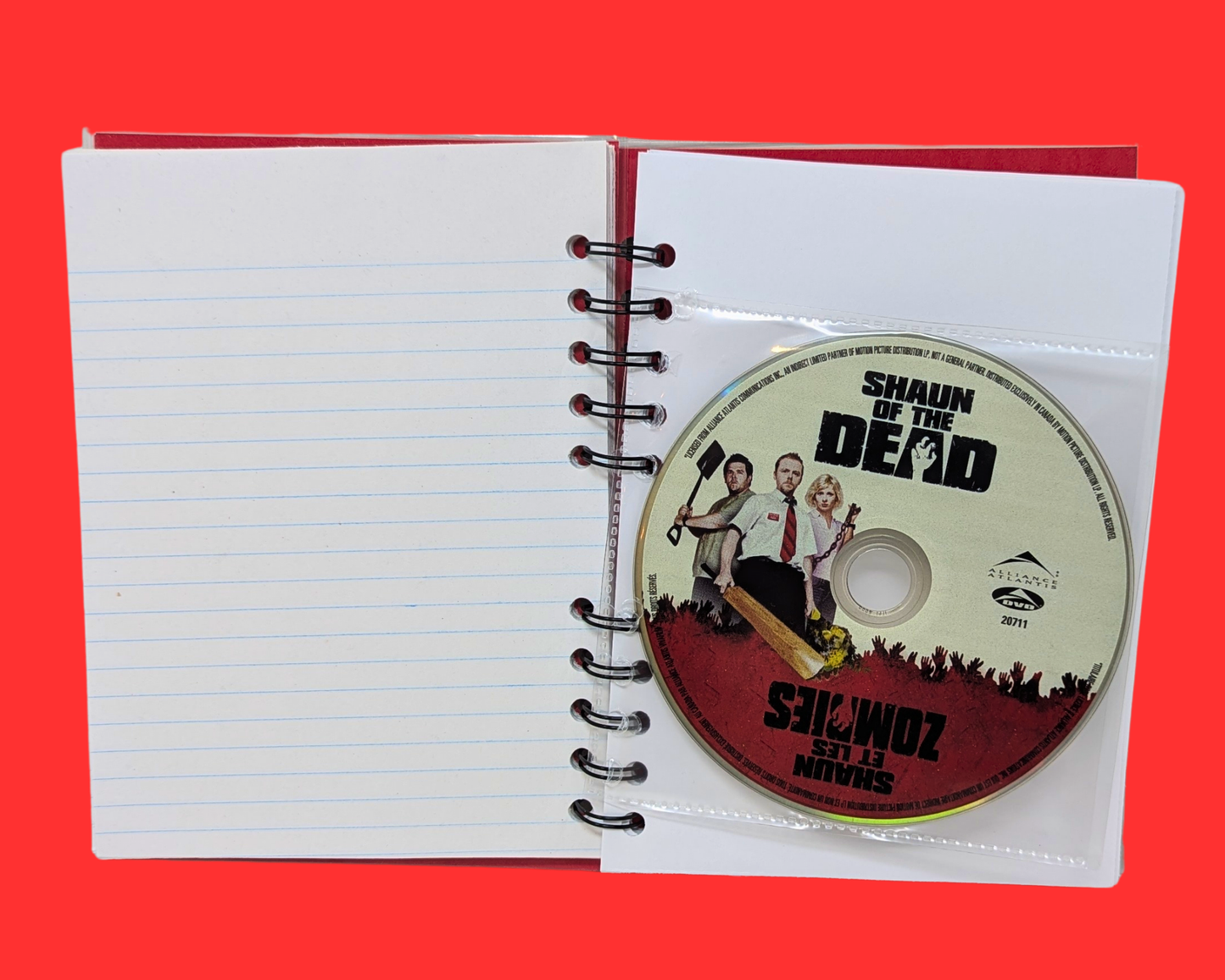 Carnet de notes du film DVD Shaun of the Dead