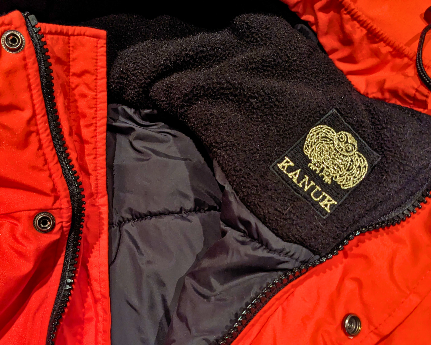 Veste d'hiver rouge Kanuk taille M
