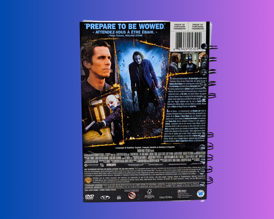 Carnet de notes du film DVD The Dark Knight