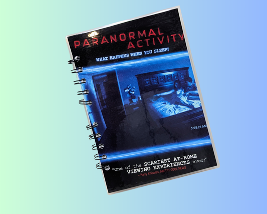 Carnet de notes du film DVD Paranormal Activity