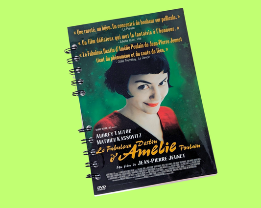 Le Fabuleux Destin d'Amélie Poulain DVD Movie Notebook