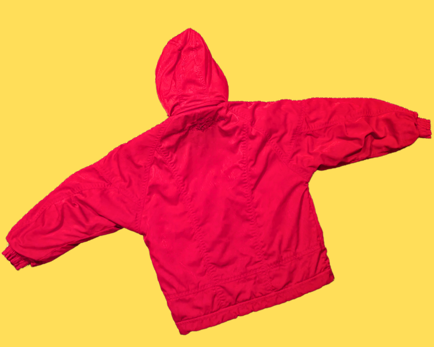 Y2K Descente Red Winter Jacket Size L