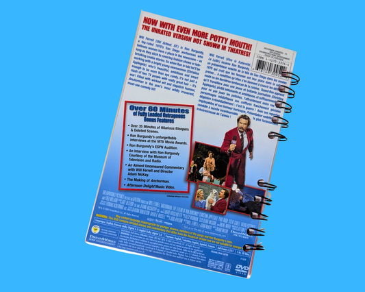 Carnet de notes du film DVD Anchorman