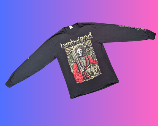 Y2K Lamb Of God Long Sleeve Shirt Size M
