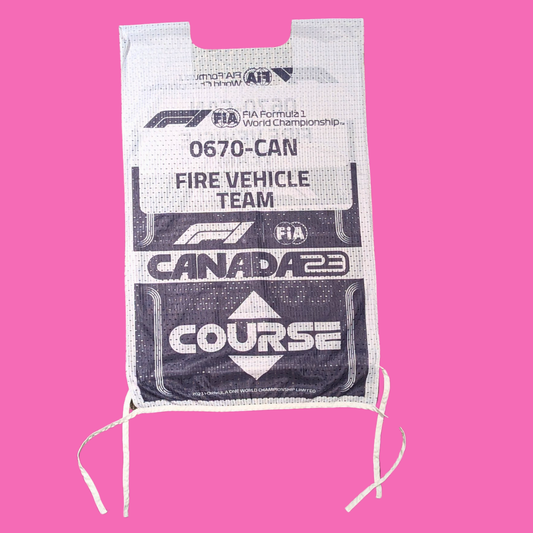 Formula 1 GP Canada Fire Vehicule Team Race Bib One Size
