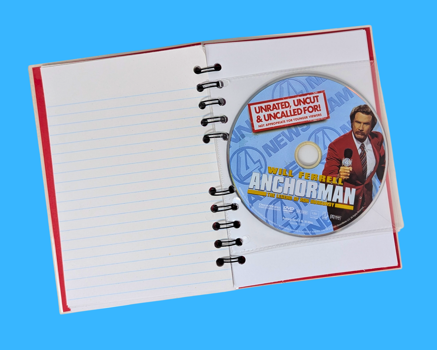 Carnet de notes du film DVD Anchorman