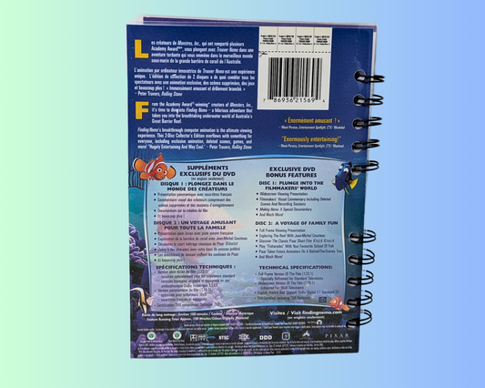 Carnet de notes du film DVD Le Monde de Nemo